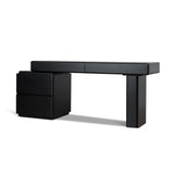 Orrion 1.6m Office desk - Black Oak Office Desk Century-Core