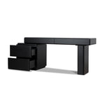 Orrion 1.6m Office desk - Black Oak Office Desk Century-Core