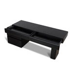 Orrion 1.6m Office desk - Black Oak Office Desk Century-Core