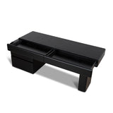 Orrion 1.6m Office desk - Black Oak Office Desk Century-Core