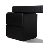 Orrion 1.6m Office desk - Black Oak Office Desk Century-Core