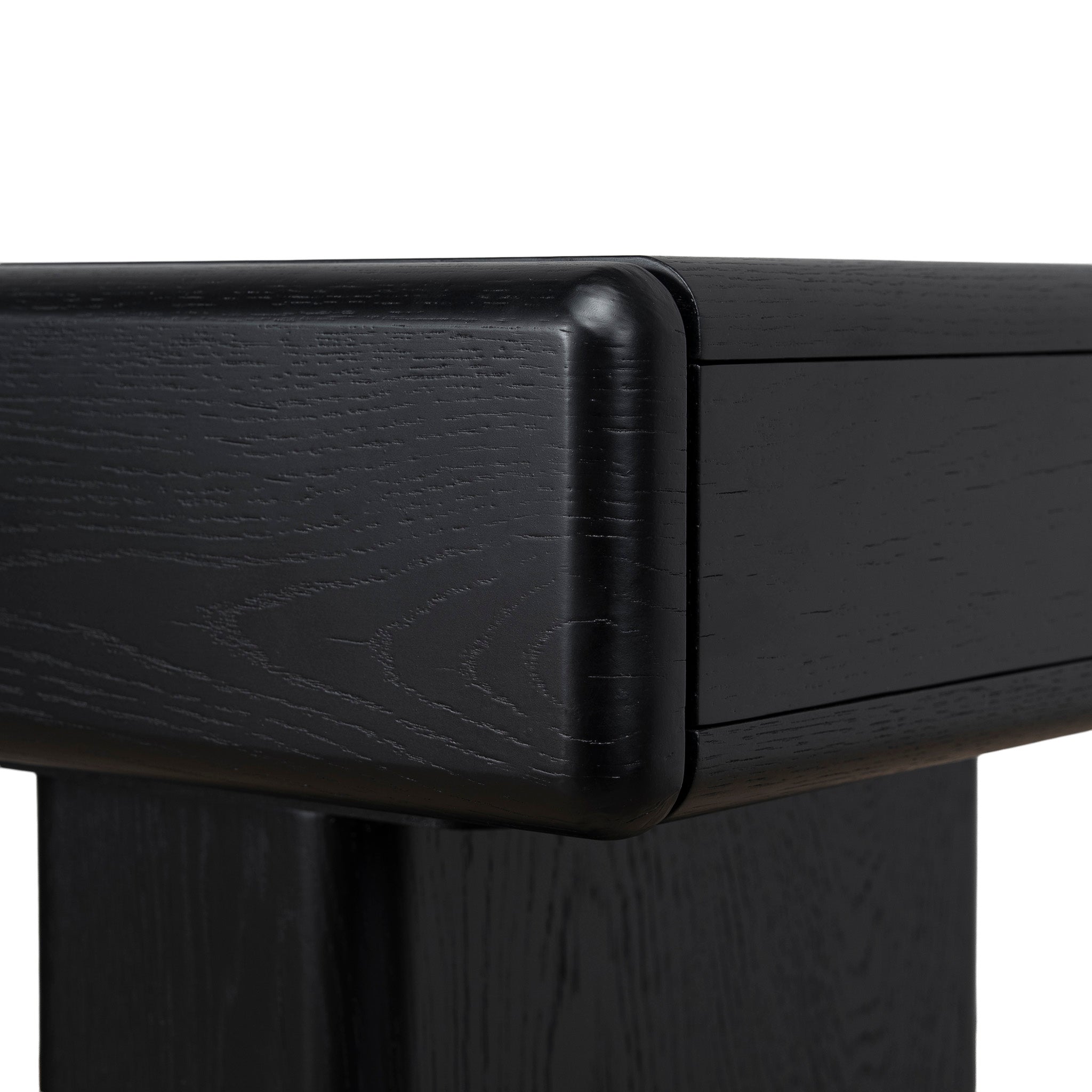 Orrion 1.6m Office desk - Black Oak Office Desk Century-Core