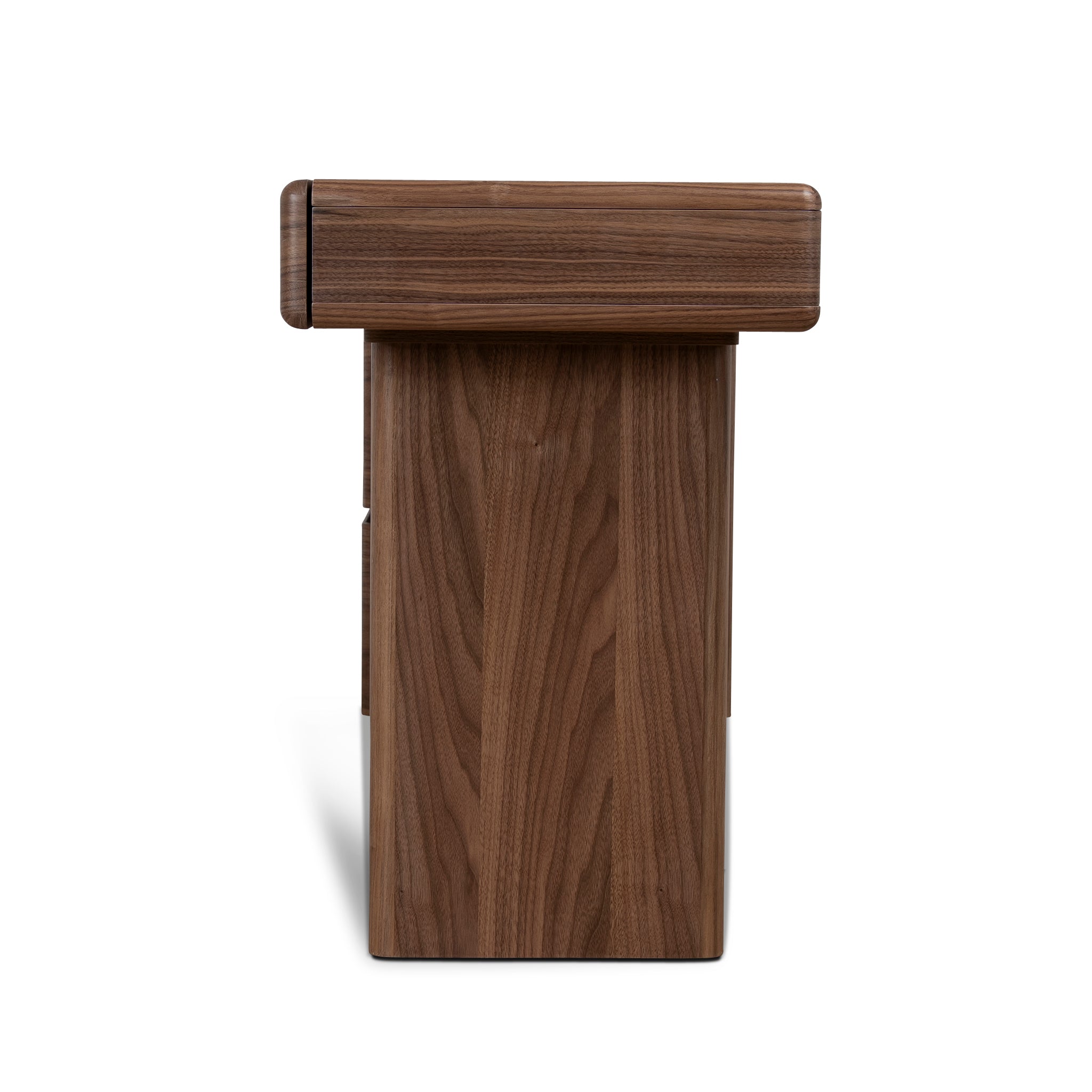 Orrion 1.6m Office Desk - Walnut Veneer Office Desk Century-Core