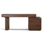 Orrion 1.6m Office Desk - Walnut Veneer Office Desk Century-Core