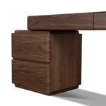 Orrion 1.6m Office Desk - Walnut Veneer Office Desk Century-Core