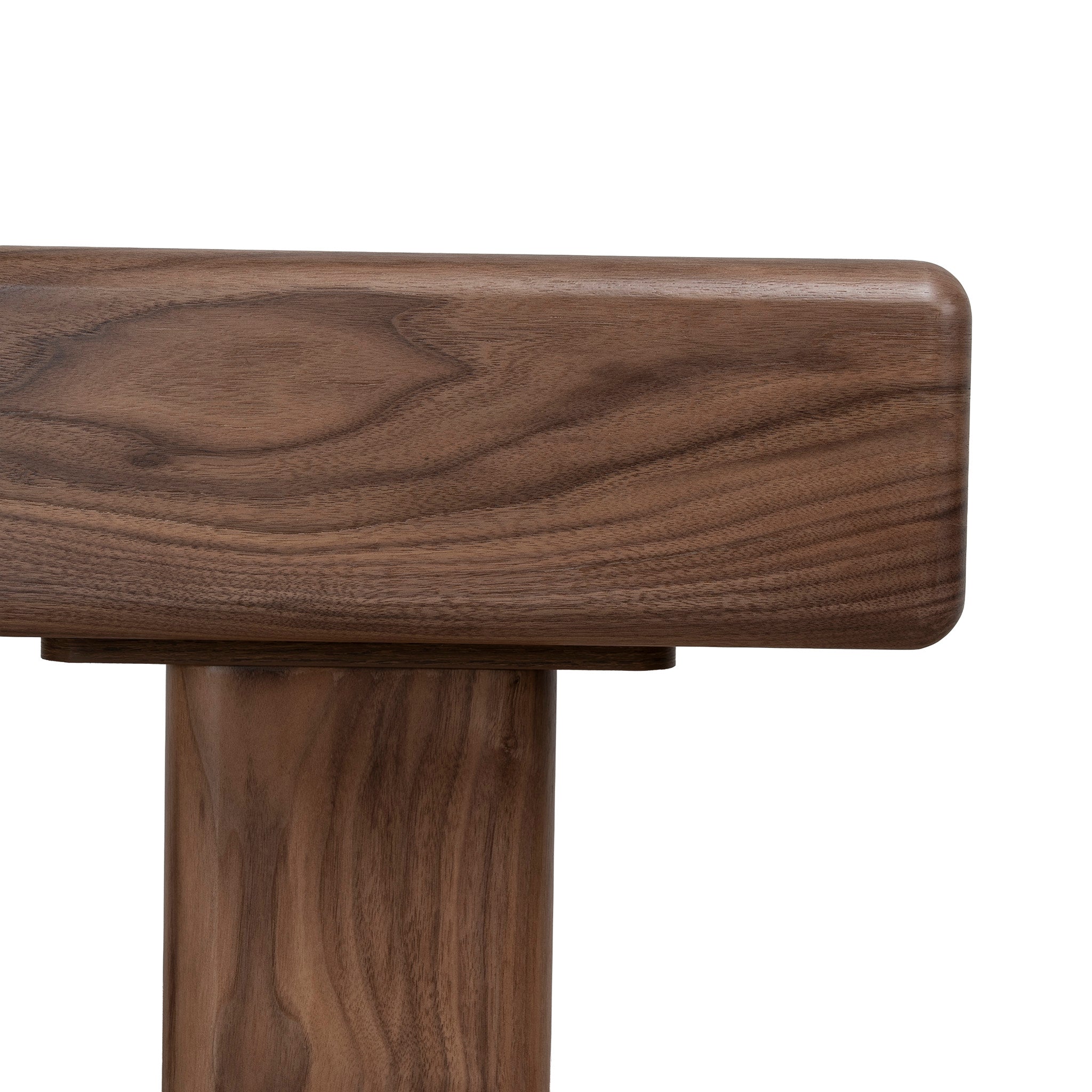 Orrion 1.6m Office Desk - Walnut Veneer Office Desk Century-Core