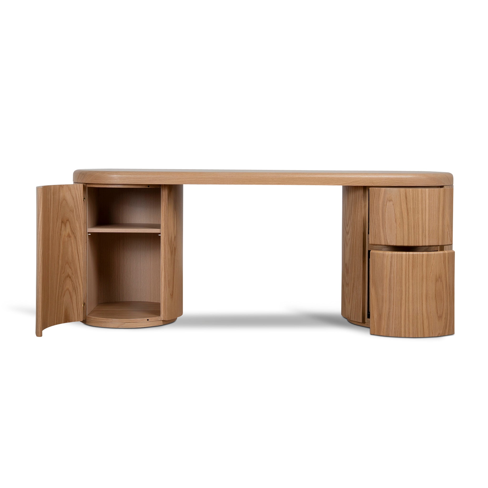 Myrren 1.9m Office Desk - Natural Oak Office Desk Century-Core
