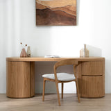 Myrren 1.9m Office Desk - Natural Oak Office Desk Century-Core