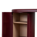 Ex Display - Myrren 1.9m Office Desk - Burgundy Red Office Desk Century-Core