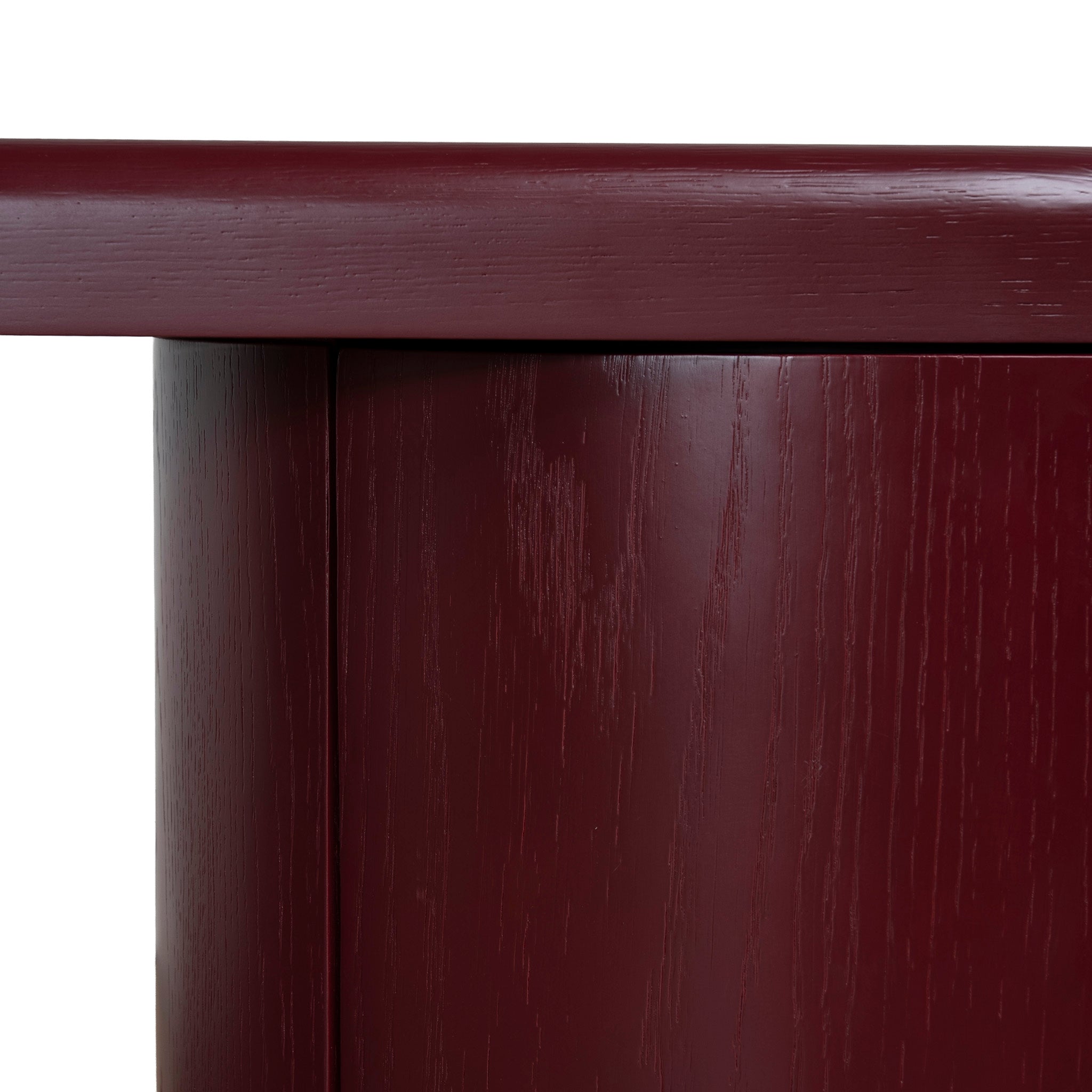 Ex Display - Myrren 1.9m Office Desk - Burgundy Red Office Desk Century-Core
