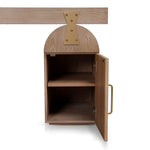 Junon 1.55m New Elm Home Office Desk - Natural Home Office Desk Nicki-Core