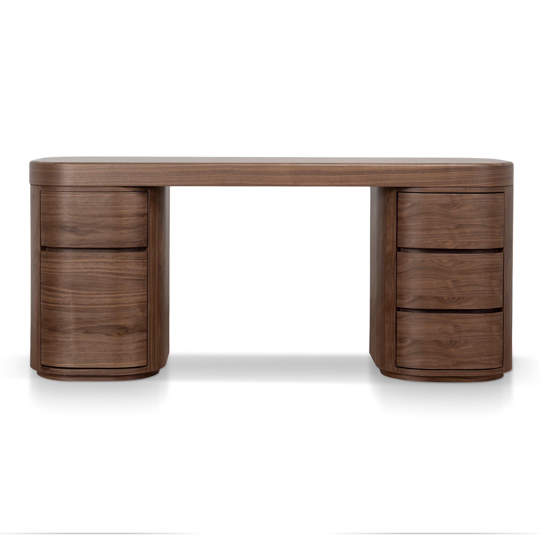Solvia 1.7m Office Desk - Walnut Office Desk Century-Core