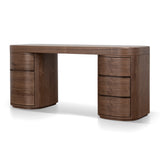 Solvia 1.7m Office Desk - Walnut Office Desk Century-Core