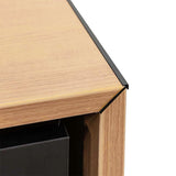 Ex Display - Janell 2.3m Right Return Office Desk - Natural Office Desk Sun Desk-Core   