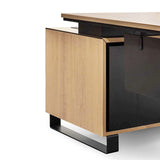 Ex Display - Janell 2.3m Right Return Office Desk - Natural Office Desk Sun Desk-Core   