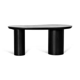 Ex Display - Marty 1.7m Office Desk - Black Oak Office Desk Century-Core   