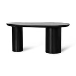 Ex Display - Marty 1.7m Office Desk - Black Oak Office Desk Century-Core   