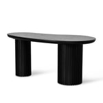 Ex Display - Marty 1.7m Office Desk - Black Oak Office Desk Century-Core   