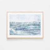 Ocean Waves, By Dear Musketeer Studio Wall Art Gioia-Local 60x40cm Framed Poster Black