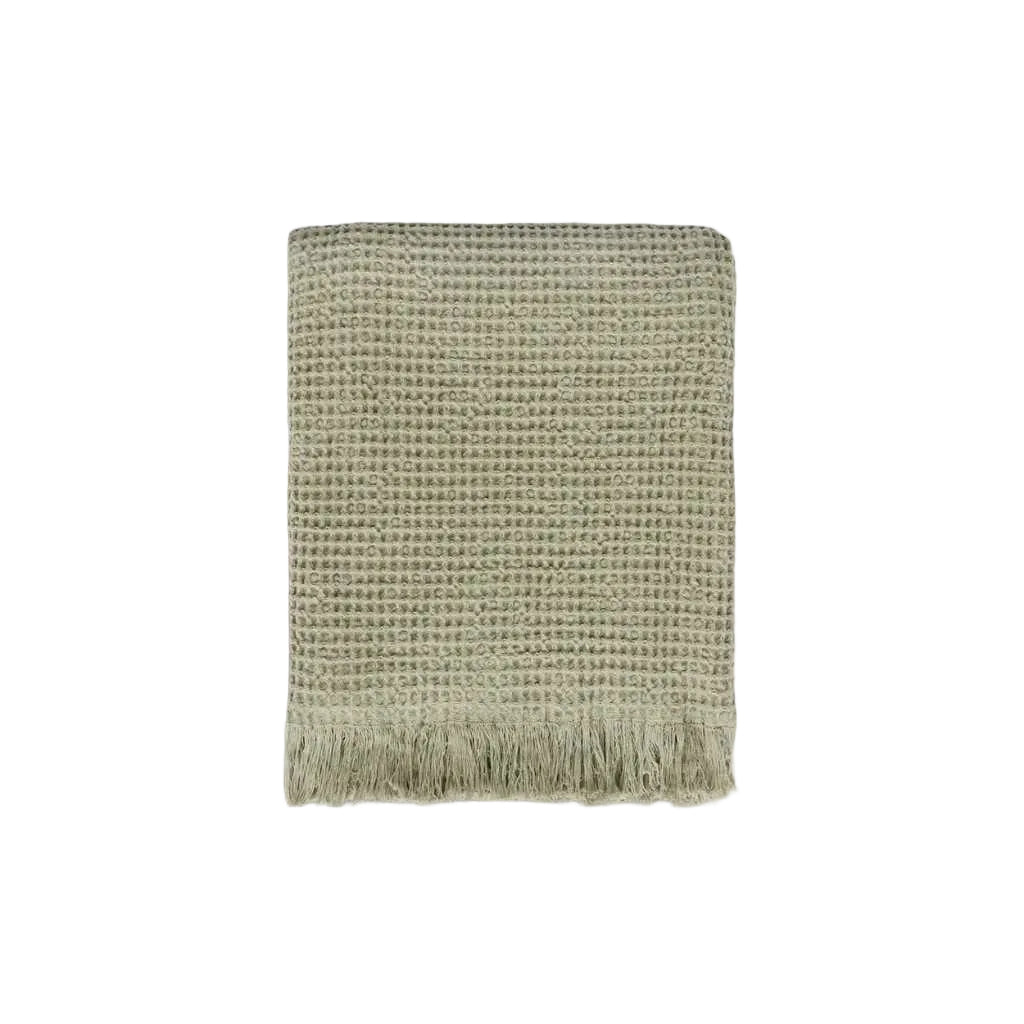 Ex Display - Ollo Nicholas Throw - Sage Green Throw Furtex-Local