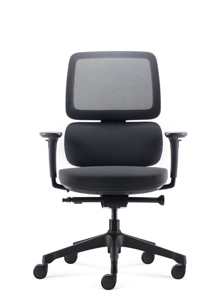 Onix Fabric Office Chair - Black | Interior Secrets