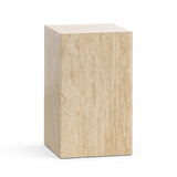 Travio Plinth - Cream Travertine Eastern-Local Small