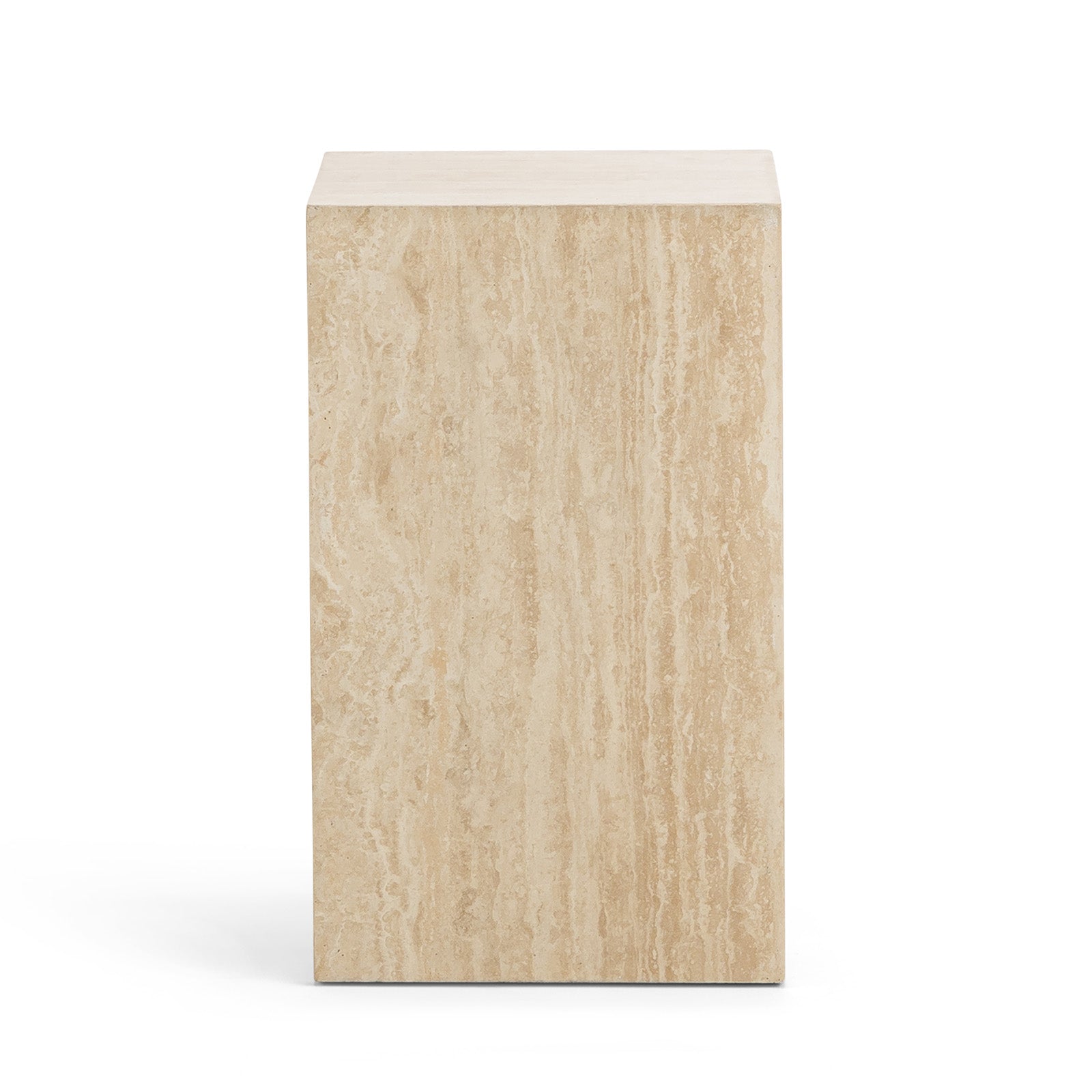 Travio Plinth - Cream Travertine Eastern-Local