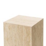 Travio Plinth - Cream Travertine Eastern-Local