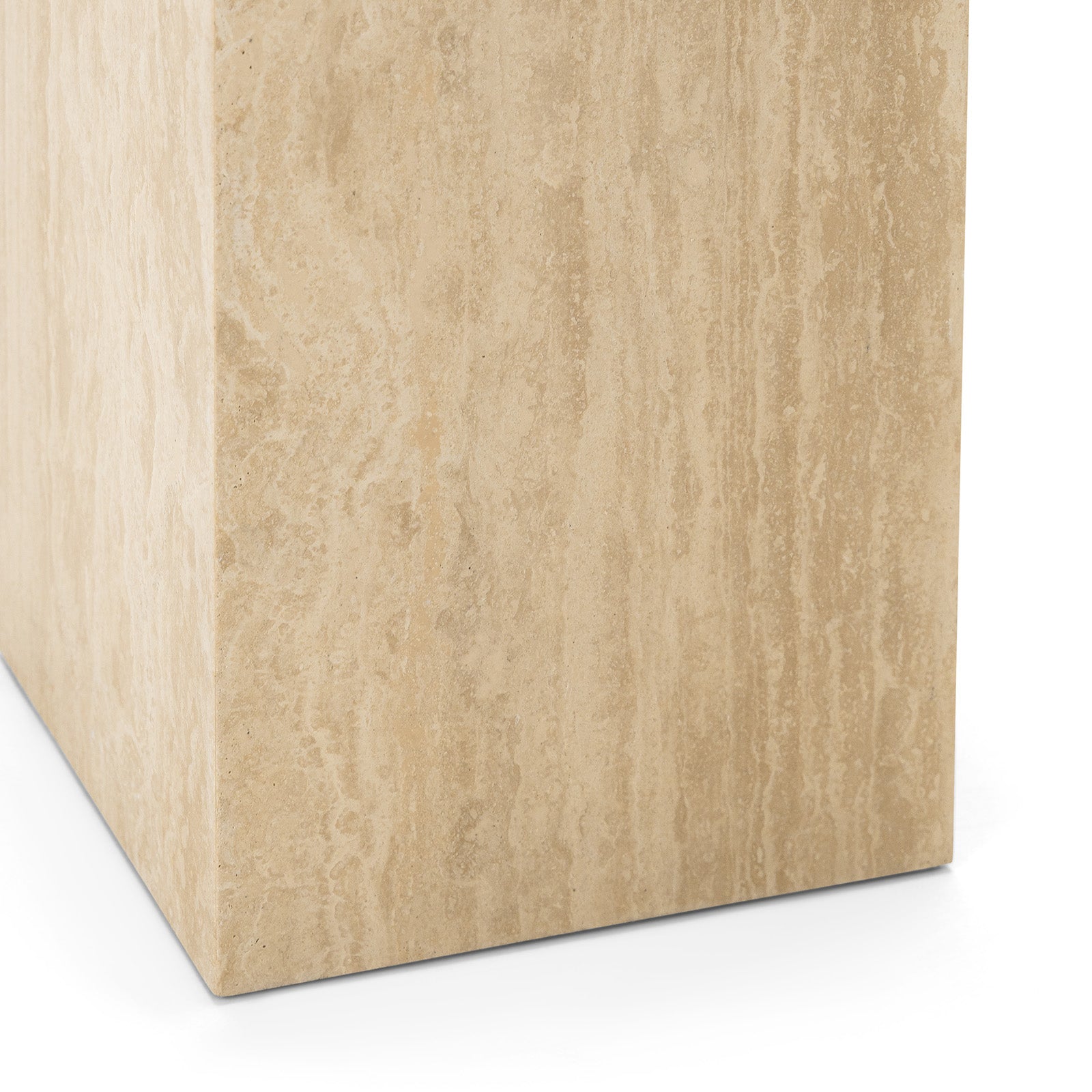Travio Plinth - Cream Travertine Eastern-Local