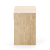 Travio Plinth - Cream Travertine Eastern-Local