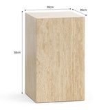 Travio Plinth - Cream Travertine Eastern-Local