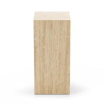 Travio 65cm High Plinth - Cream Travertine Eastern-Local