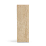 Travio Plinth - Cream Travertine Eastern-Local