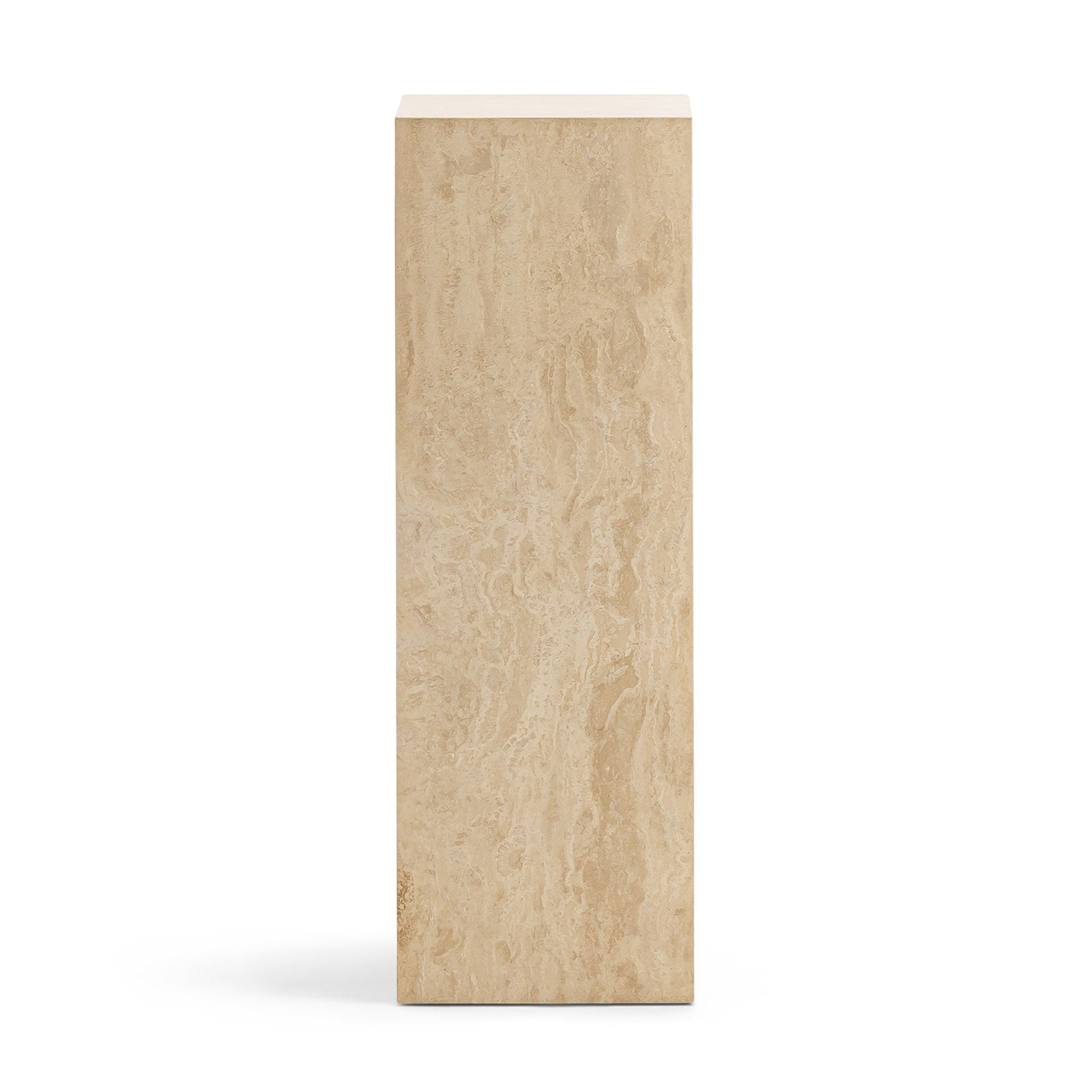 Travio Plinth - Cream Travertine Eastern-Local