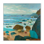 Pack A Lunch Big, By Liana Steinmetz Wall Art Gioia-Local 50x50cm Framed Canvas White