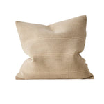 Palma 50cm Soft Inlay Stripe Feature Cushion Cushion Weave-Local Palma Shell Polyester