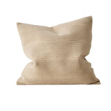 Palma 50cm Soft Inlay Stripe Feature Cushion Cushion Weave-Local Palma Shell Polyester