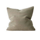 Palma 50cm Soft Inlay Stripe Feature Cushion Cushion Weave-Local Palma Stone Polyester