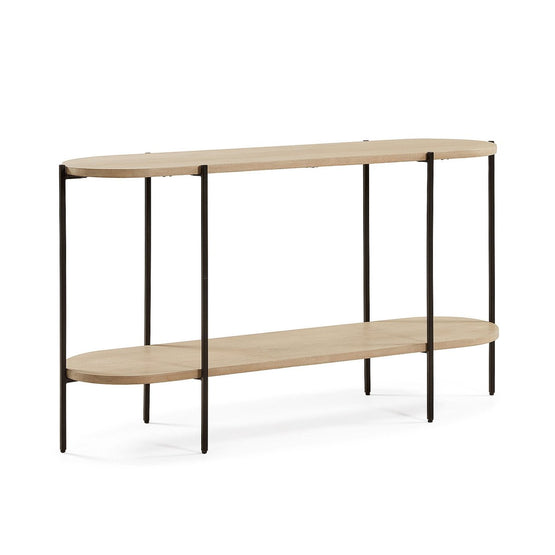 Ex Display - Paloma Ash Wood Console - Natural Console Table The Form-Local   