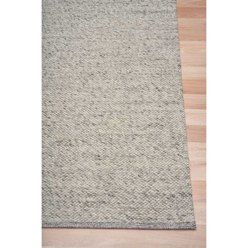 Ex Display - Parker 320 x 240 cm New Zealand Wool Rug - Smoke Rug Mos-Local