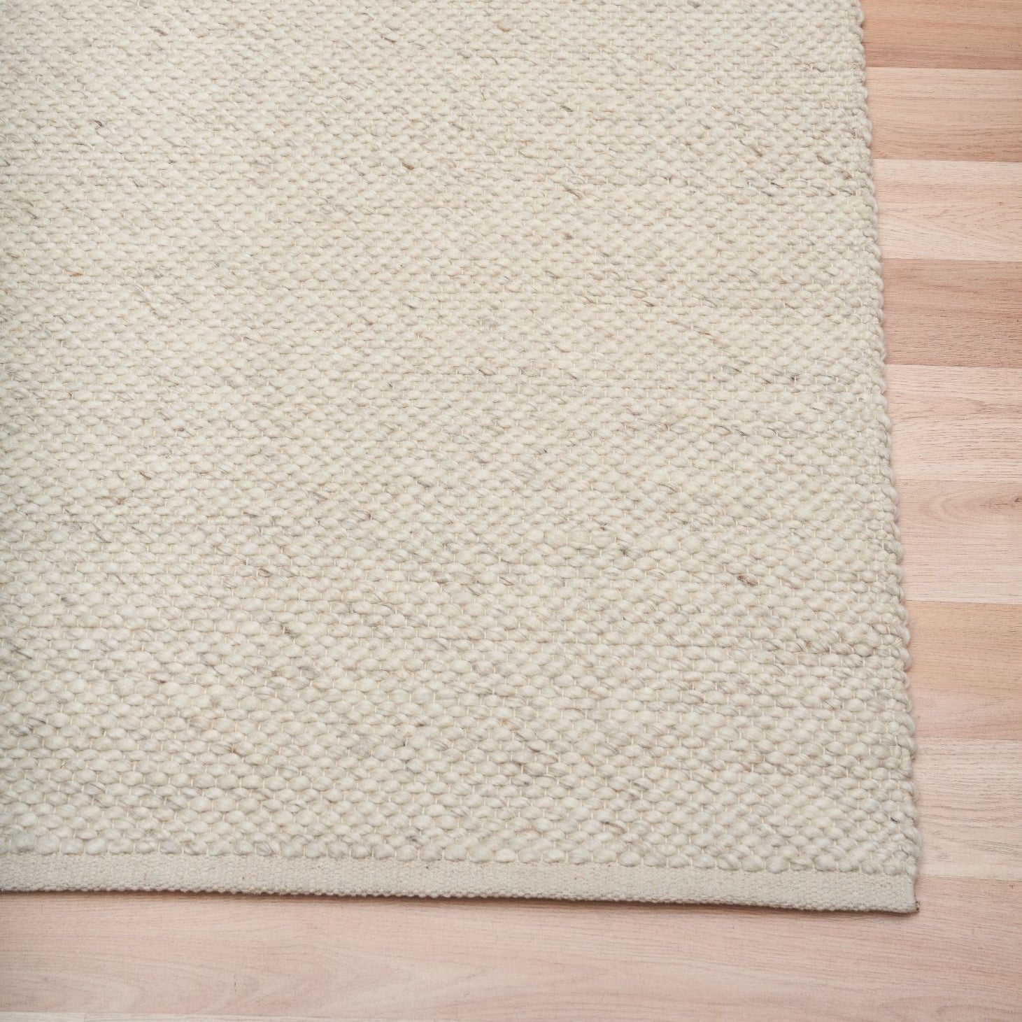 Parker New Zealand Wool Rug - Pearl Rug Mos-Local