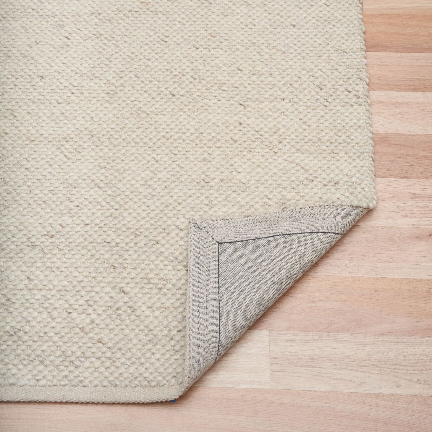 Parker New Zealand Wool Rug - Pearl Rug Mos-Local