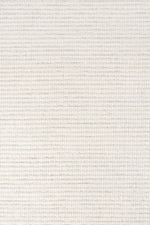 Pella 165cm x 115cm Textured Flatweave Rug - Cream and Grey