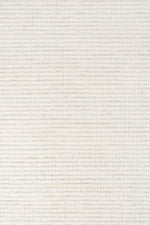 Pella 280cm x 190cm Textured Flatweave Rug - Cream and Grey