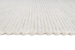 Pella 400cm x 300cm Textured Flatweave Rug - Cream and Grey Rugs MissAmara-Local   