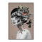 Pétala, By Ana Paula Hoppe Wall Art Gioia-Local 40x60cm Framed Canvas Black