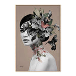 Pétala, By Ana Paula Hoppe Wall Art Gioia-Local 40x60cm Framed Canvas Oak
