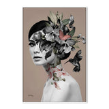 Pétala, By Ana Paula Hoppe Wall Art Gioia-Local 40x60cm Framed Canvas White