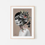 Pétala, By Ana Paula Hoppe Wall Art Gioia-Local 40x60cm Framed Poster Black