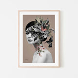 Pétala, By Ana Paula Hoppe Wall Art Gioia-Local 40x60cm Framed Poster Black